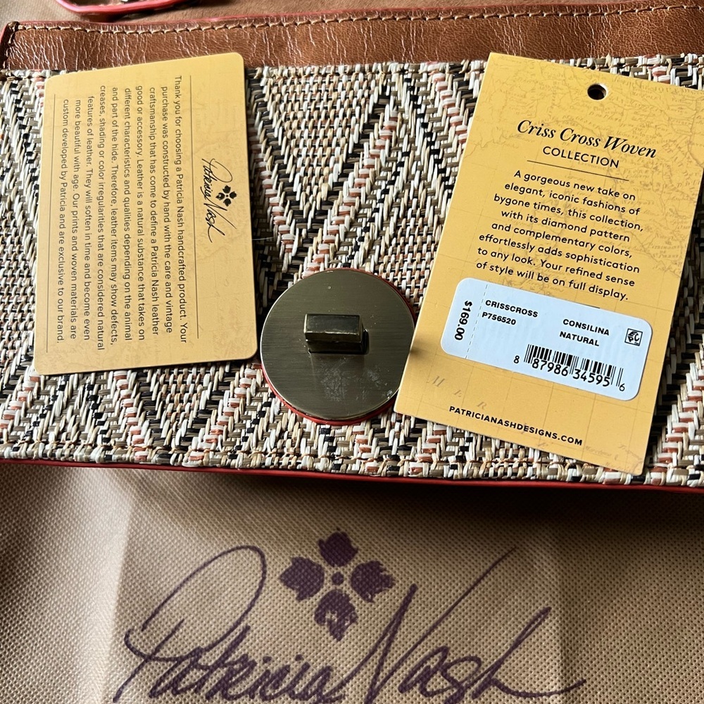Patricia Nash Woven Clutch - Picture 4 of 11